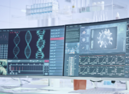 chemoSchedule picture of computer with medical data