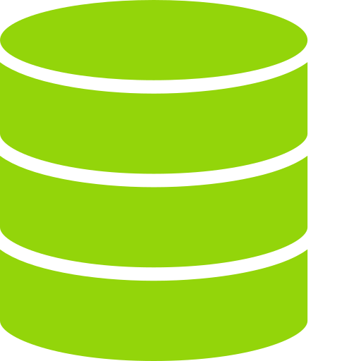 database stacked cylinders icon